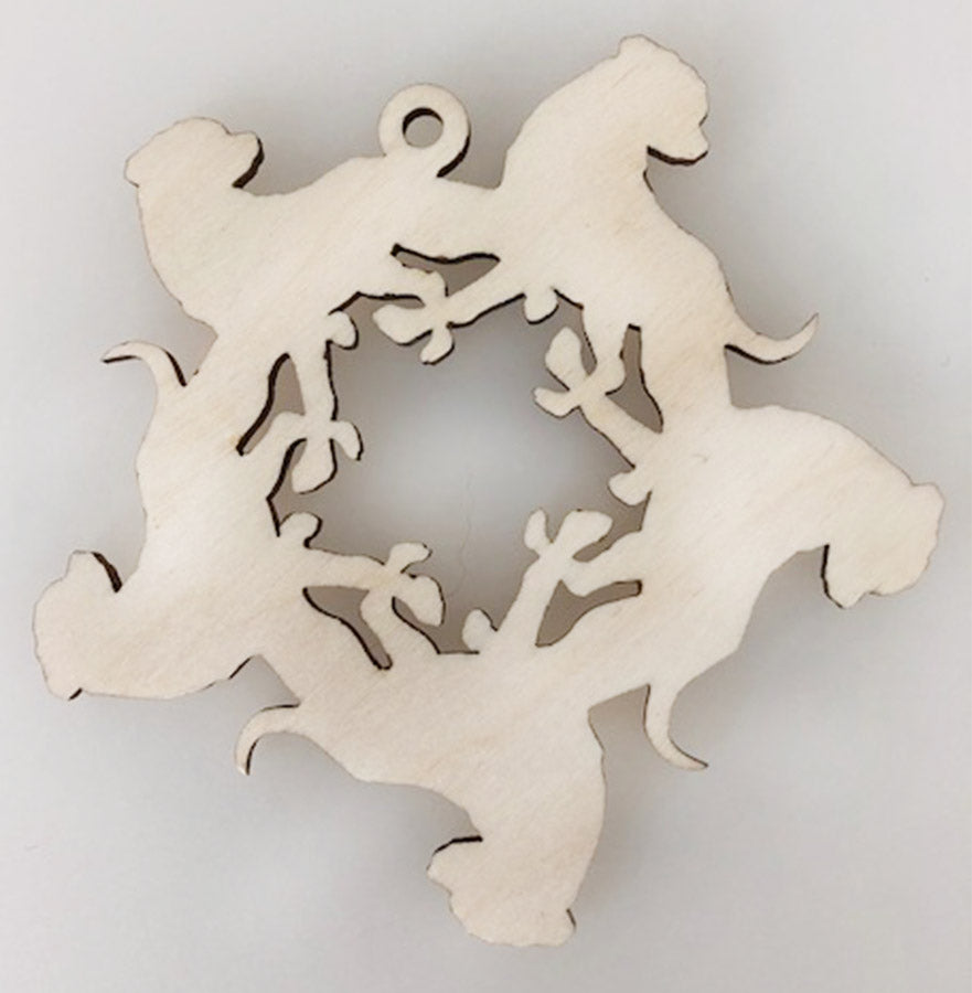 Circle of Puppies Ornament