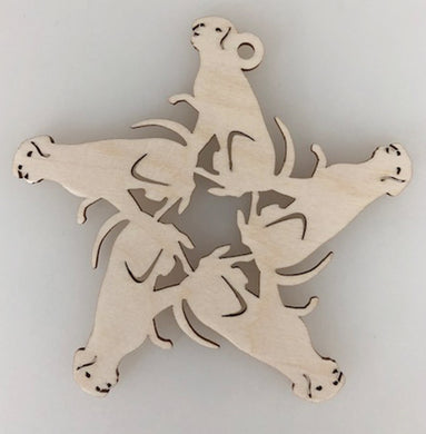 Circle of Seated Dogs Ornament