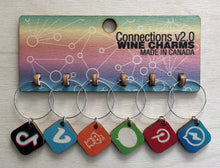 Load image into Gallery viewer, Connections Wine Charms Sets
