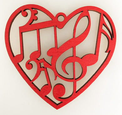 Love Music Ornament