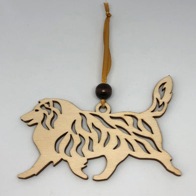 Sheltie Walking Ornament