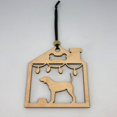 Christmas Dog House Ornament