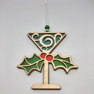 Festive Cocktail Ornament