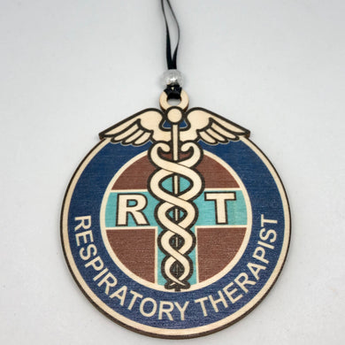 Respiratory Therapist RT Ornament - Round