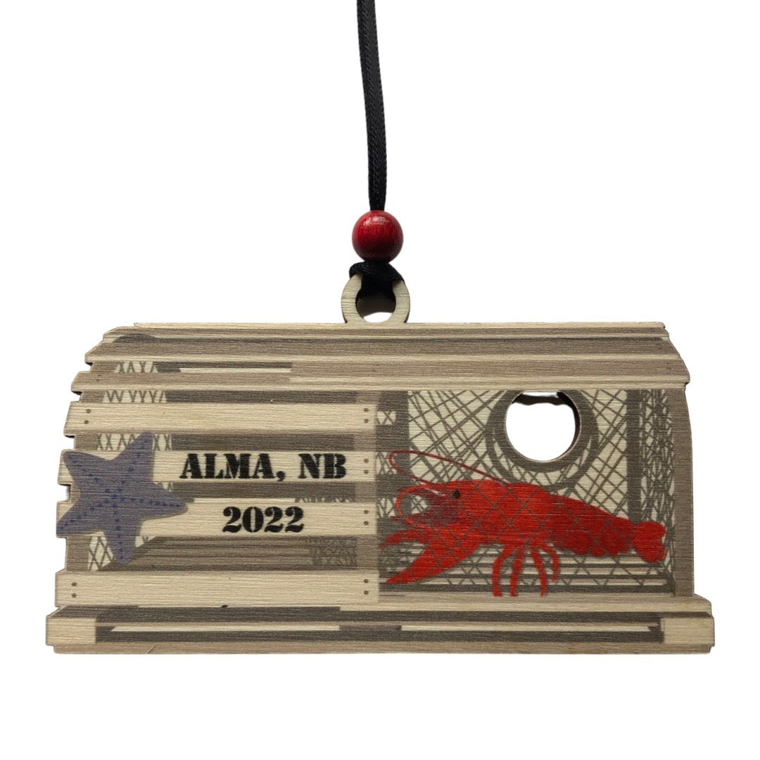Lobster Trap Ornament – Memento Canada