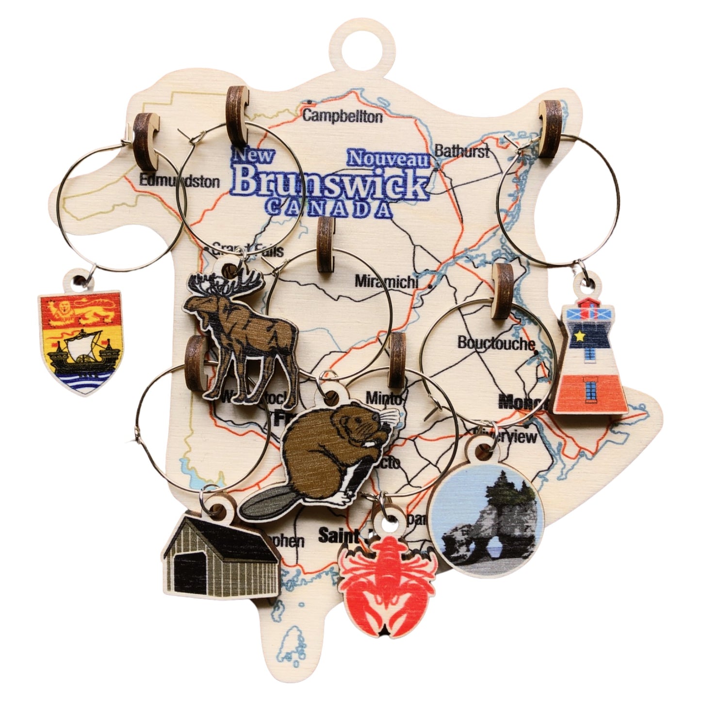 New Brunswick Charms Set