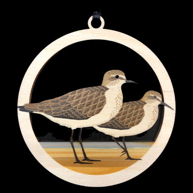 Sandpiper Ornament - customizable