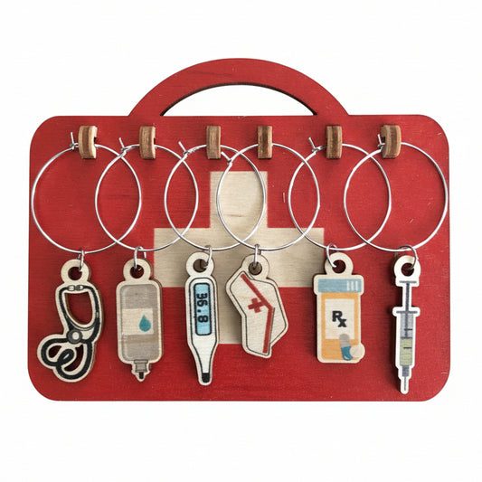 Nurse Charms Set – Healthcare Appreciation Gift