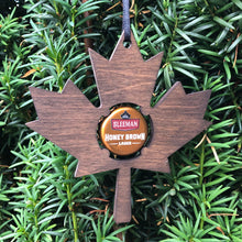 Load image into Gallery viewer, Maple Leaf Beer Cap / Bottle Cap Ornament