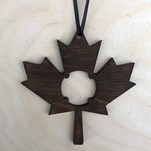 Load image into Gallery viewer, Maple Leaf Beer Cap / Bottle Cap Ornament