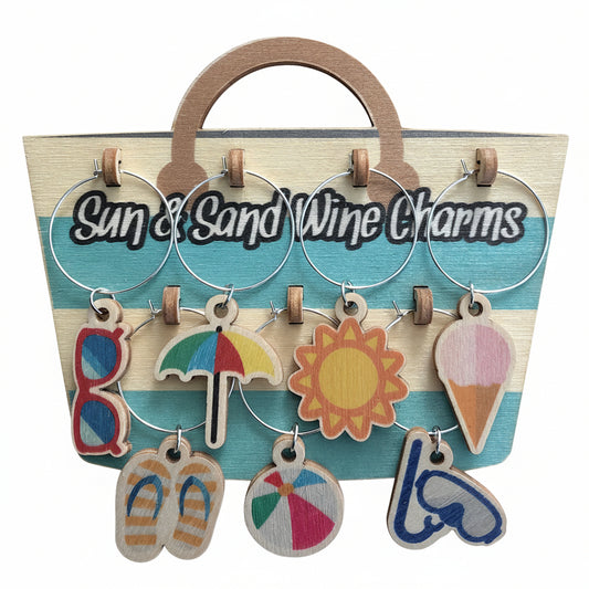 Sun & Sand Charms Set – Beach Souvenir