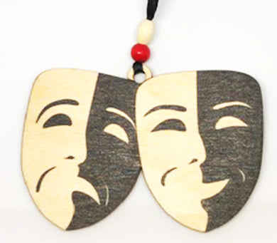 Theatre Masks Ornament