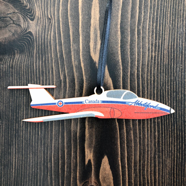 Abbotsford Fighter Jet Ornament