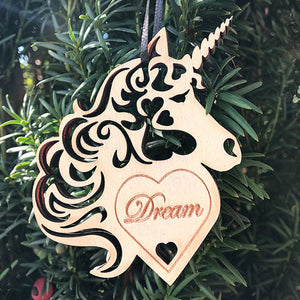 Unicorn Ornament Assorted Designs