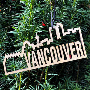Vancouver Skyline Ornament