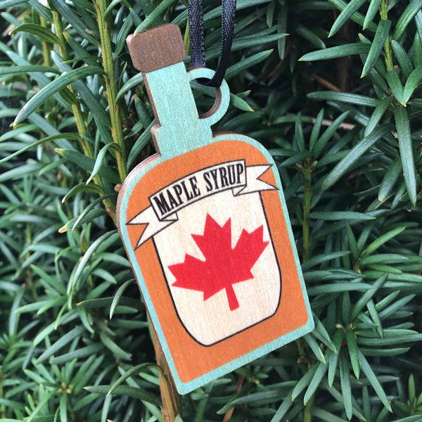 Maple Syrup Ornament