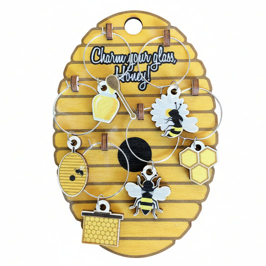 Beehive Charms Set – Nature & Garden Gift